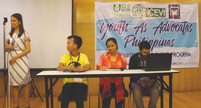 photo: Youth as Advocates Activity held in Philippines 