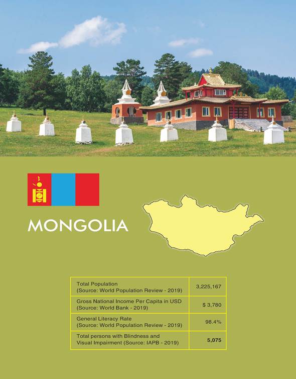 Cover page of Mongolia